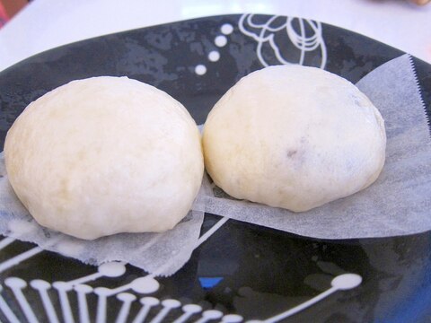 意外と簡単♪ホカホカあんまん❤冷凍保存もOK❤